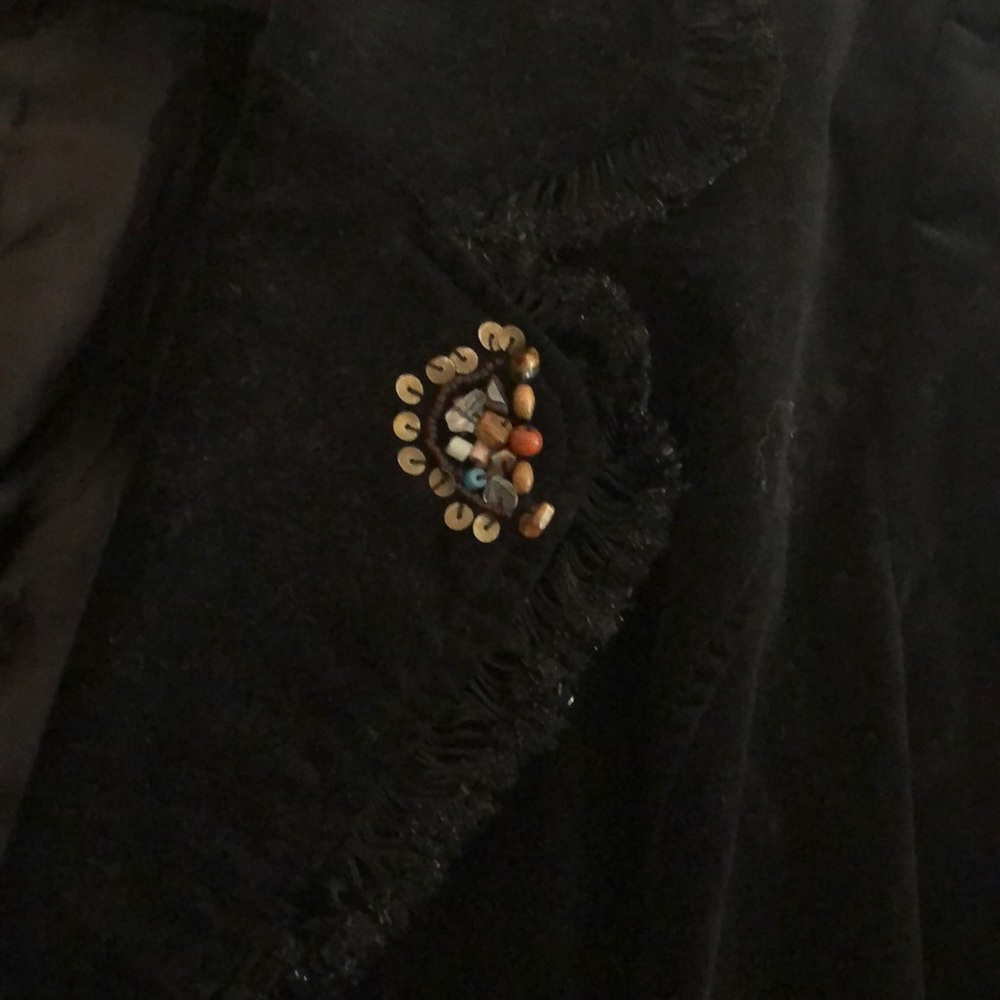 Beautiful unique velvet blazer - Picture 4 of 5